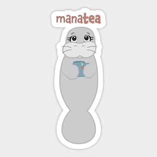 Manatee (manaTEA) Sticker